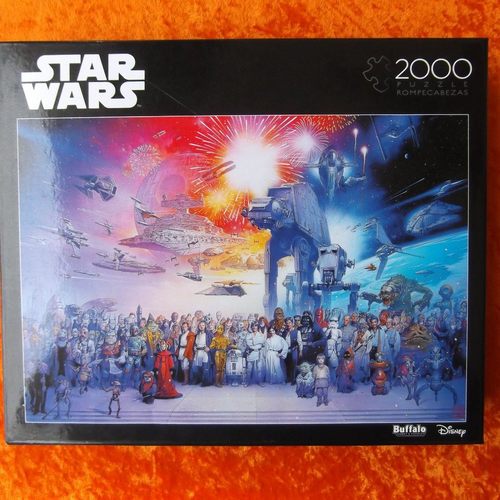 star wars disney 2000 piece jigsaw puzzle